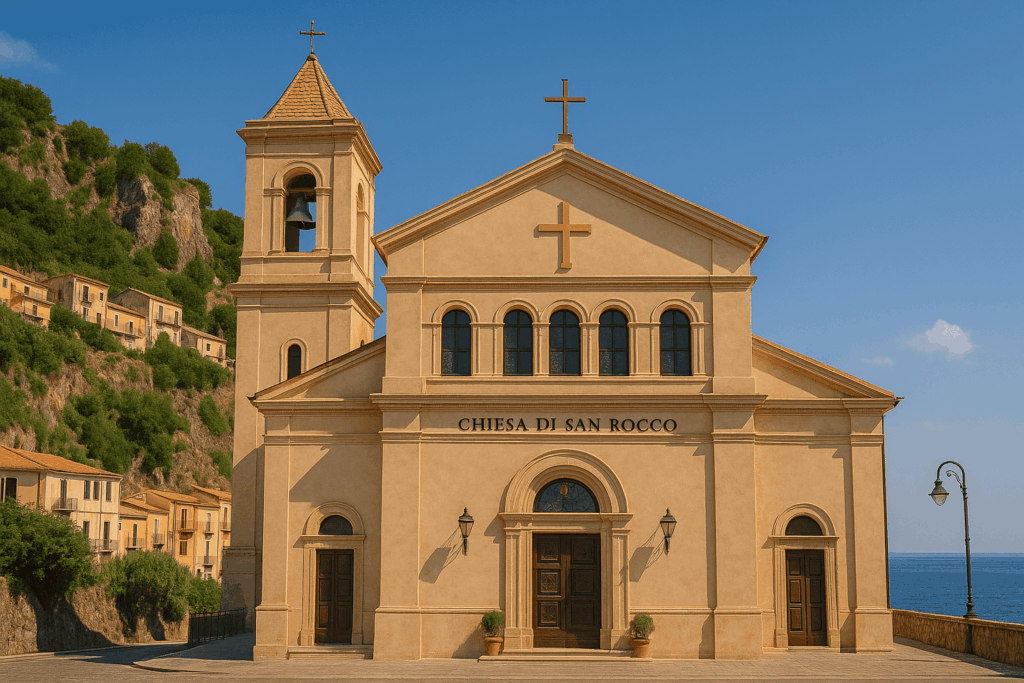 Una chiesa del XVII secolo che si trova nel centro del borgo di Scilla, e che ospita una statua di San Rocco, patrono del paese.