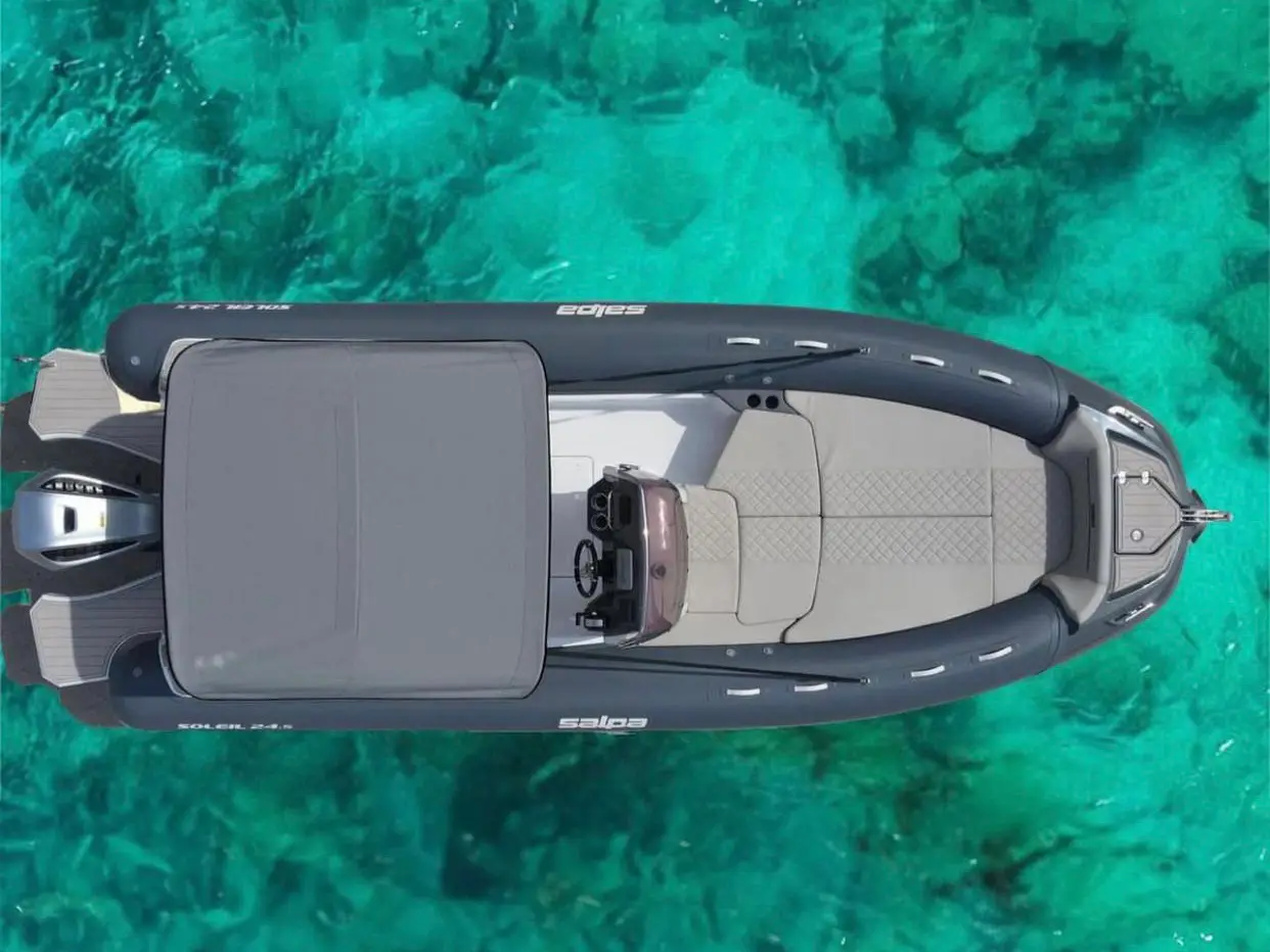 gommone marinefort modello salpa soleil 18 in mare